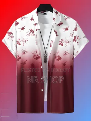 Half Sleeve Cotton Shirt (For Men)