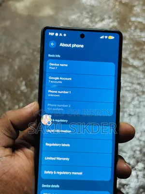 Google Pixel 7 128 GB Black