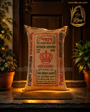Shihab Special Miniket Rice 25 kg sack.