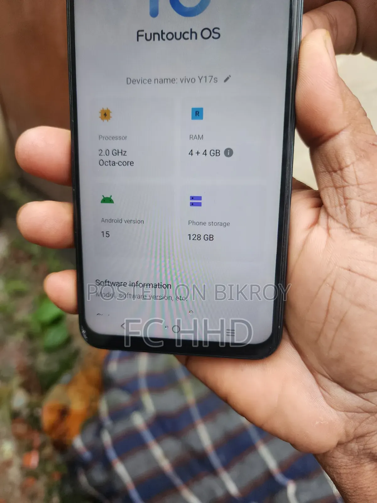 Vivo Y17s 128 GB Green