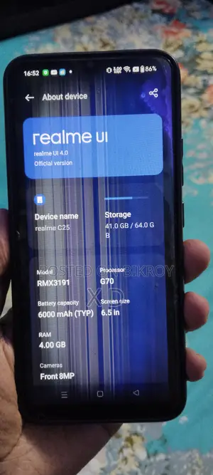 Realme C25s 64 GB Gray