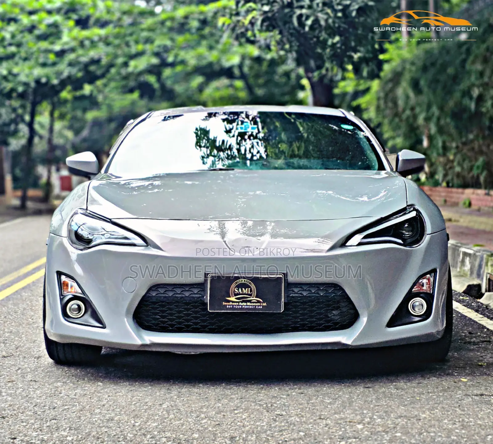 টয়োটা জিটি৮৬ ২০১২ ধূসর