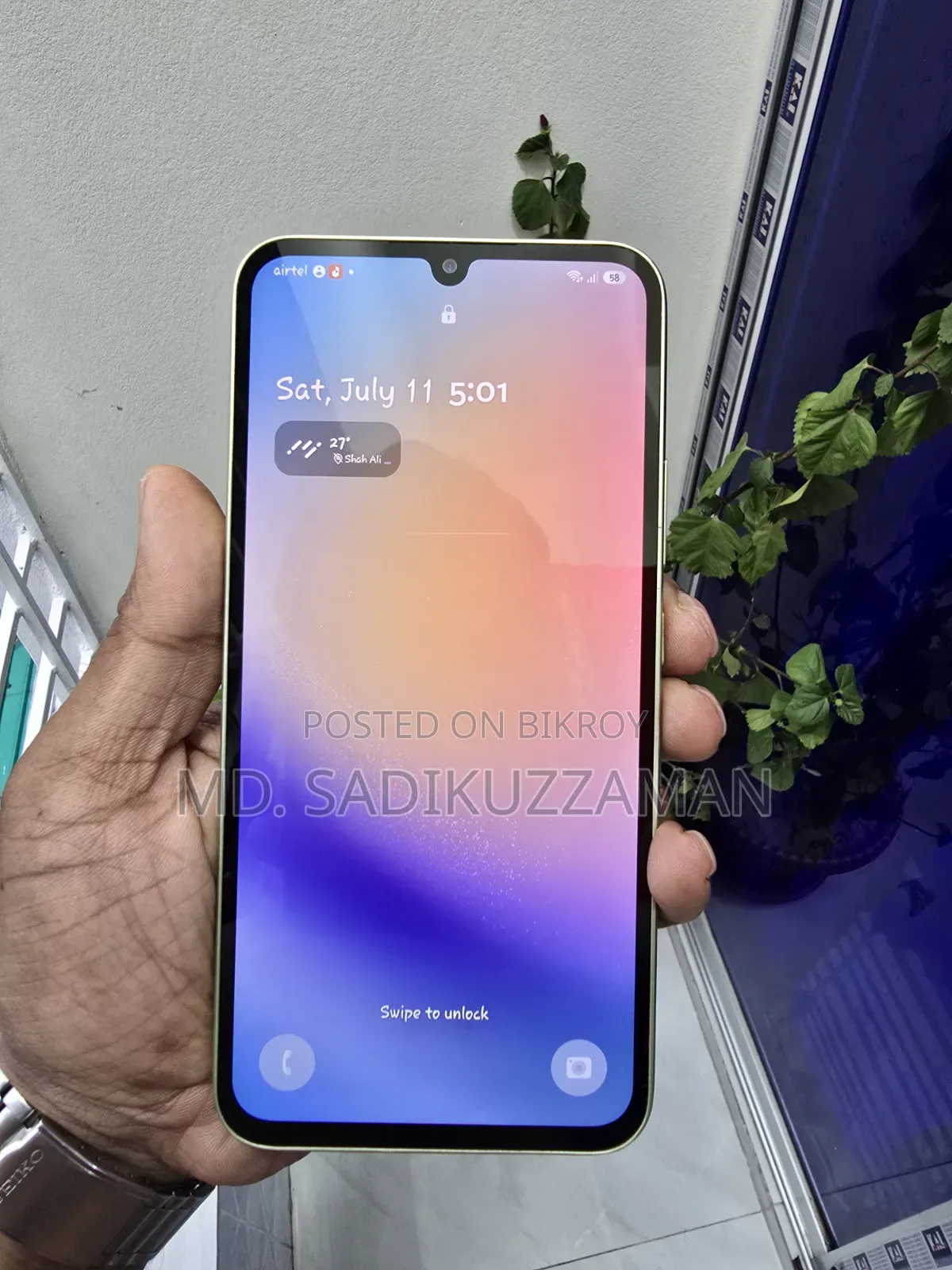 Samsung Galaxy A34 5G 128 GB Green