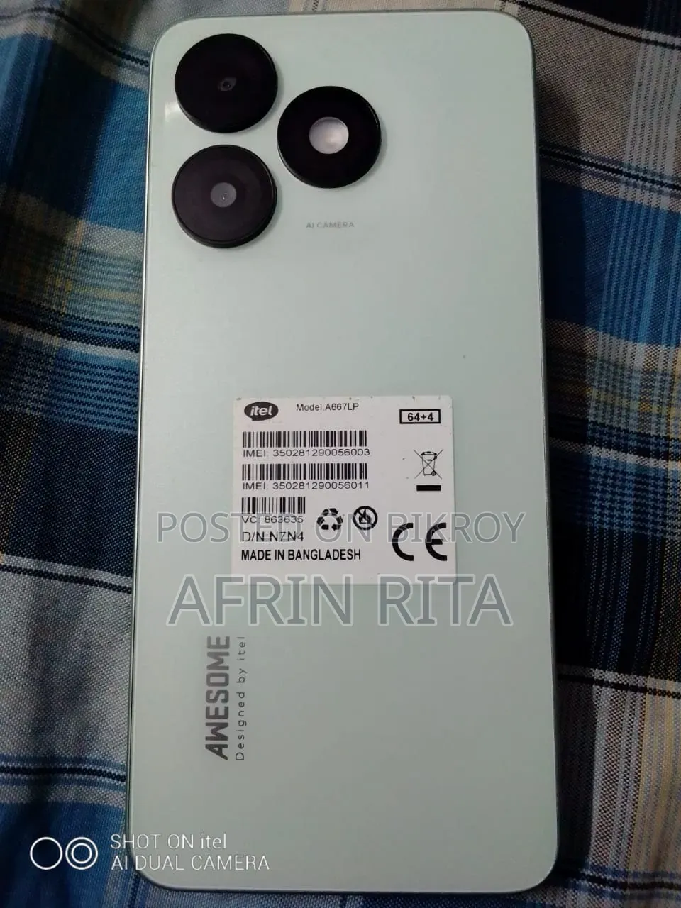 Itel A50 128 GB Pink
