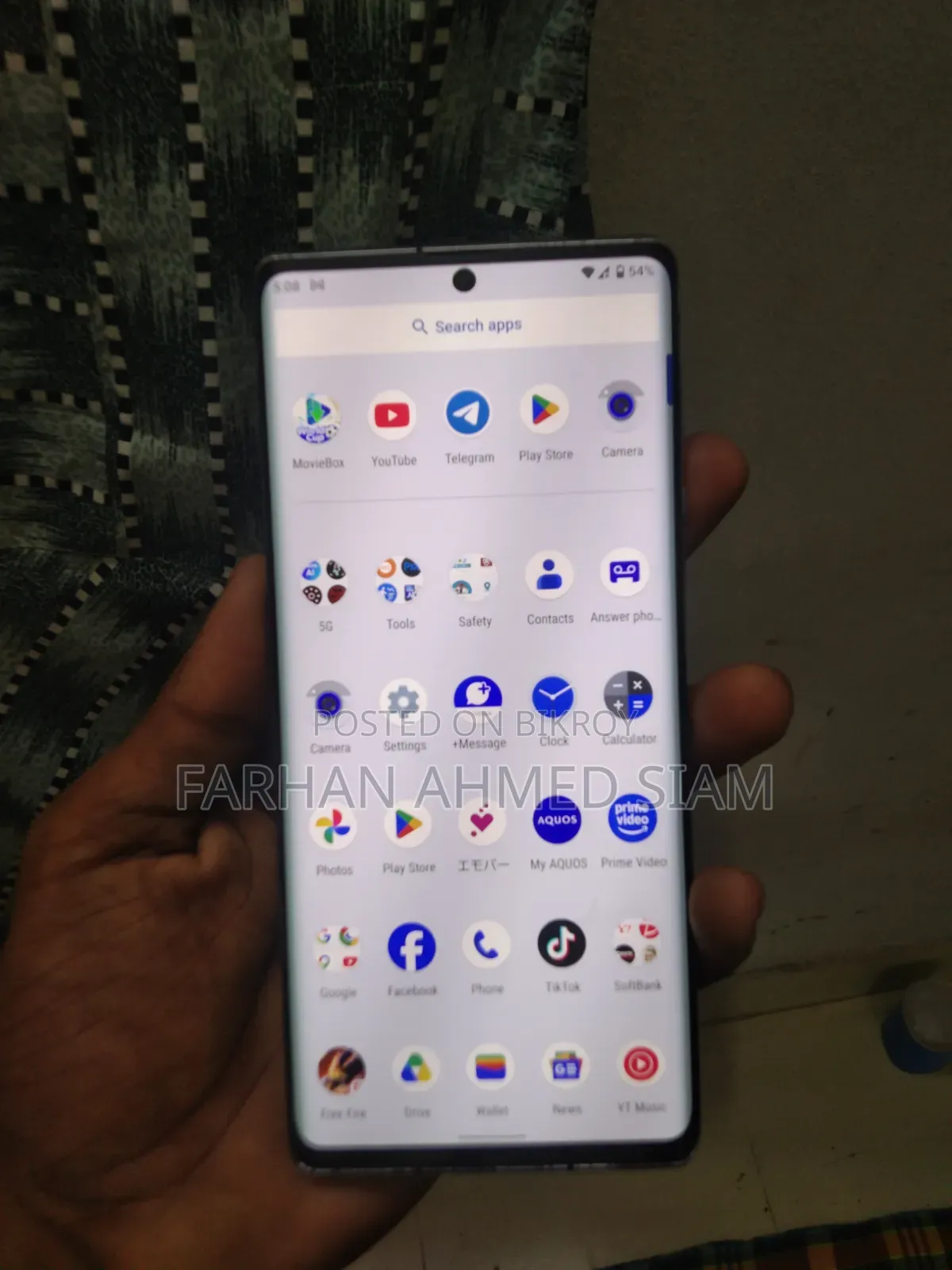 Sharp Aquos R6 128 GB Black