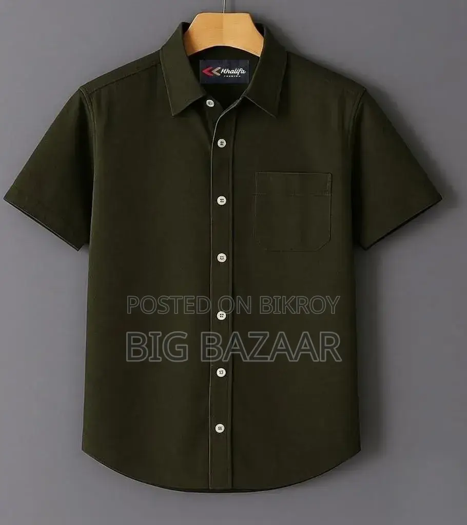 Oxford Cotton Solid Shirt