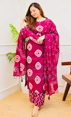 Chunri Print Three Piece