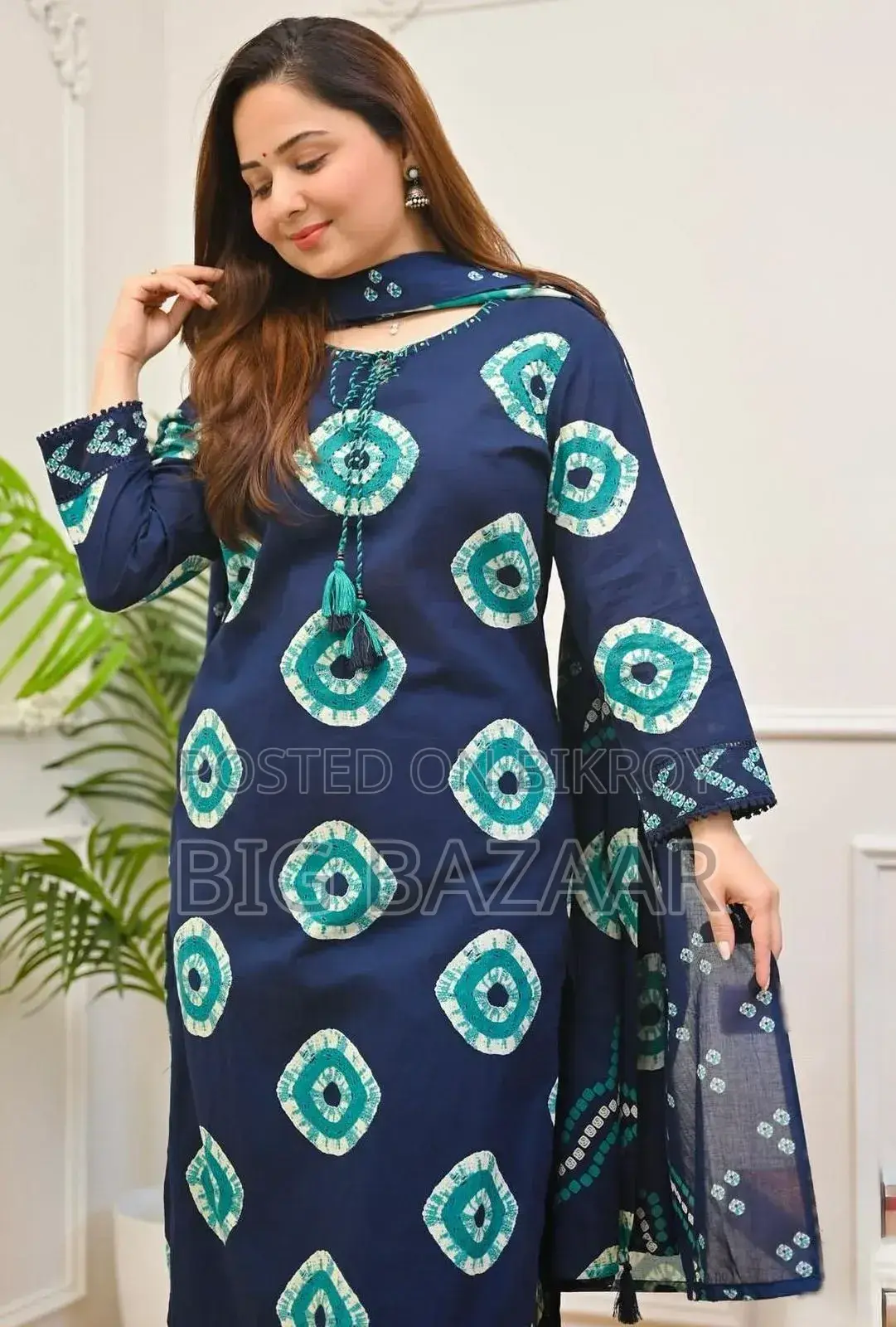 Chunri Print Three Piece