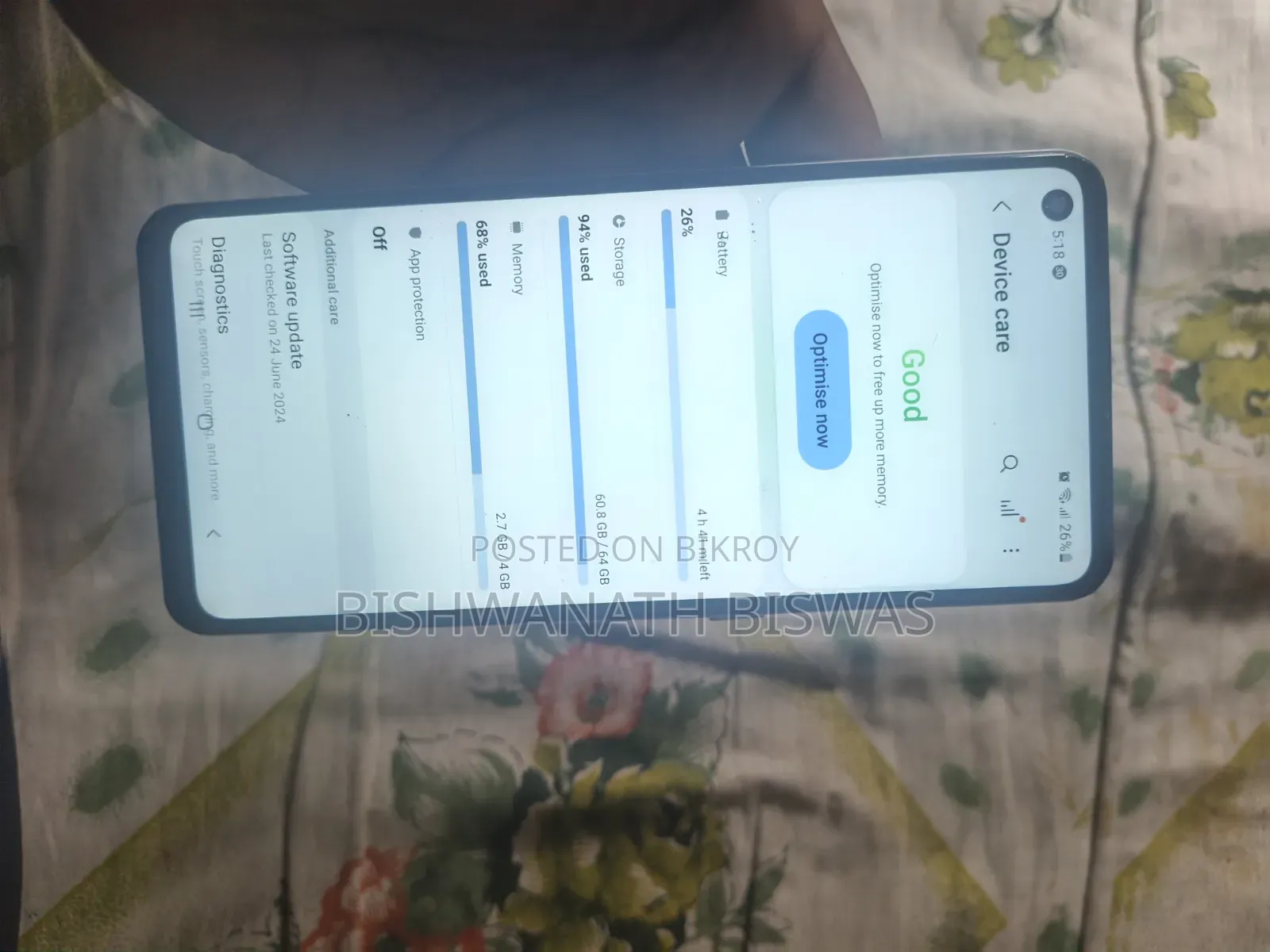 Samsung Galaxy A21s 64 GB White