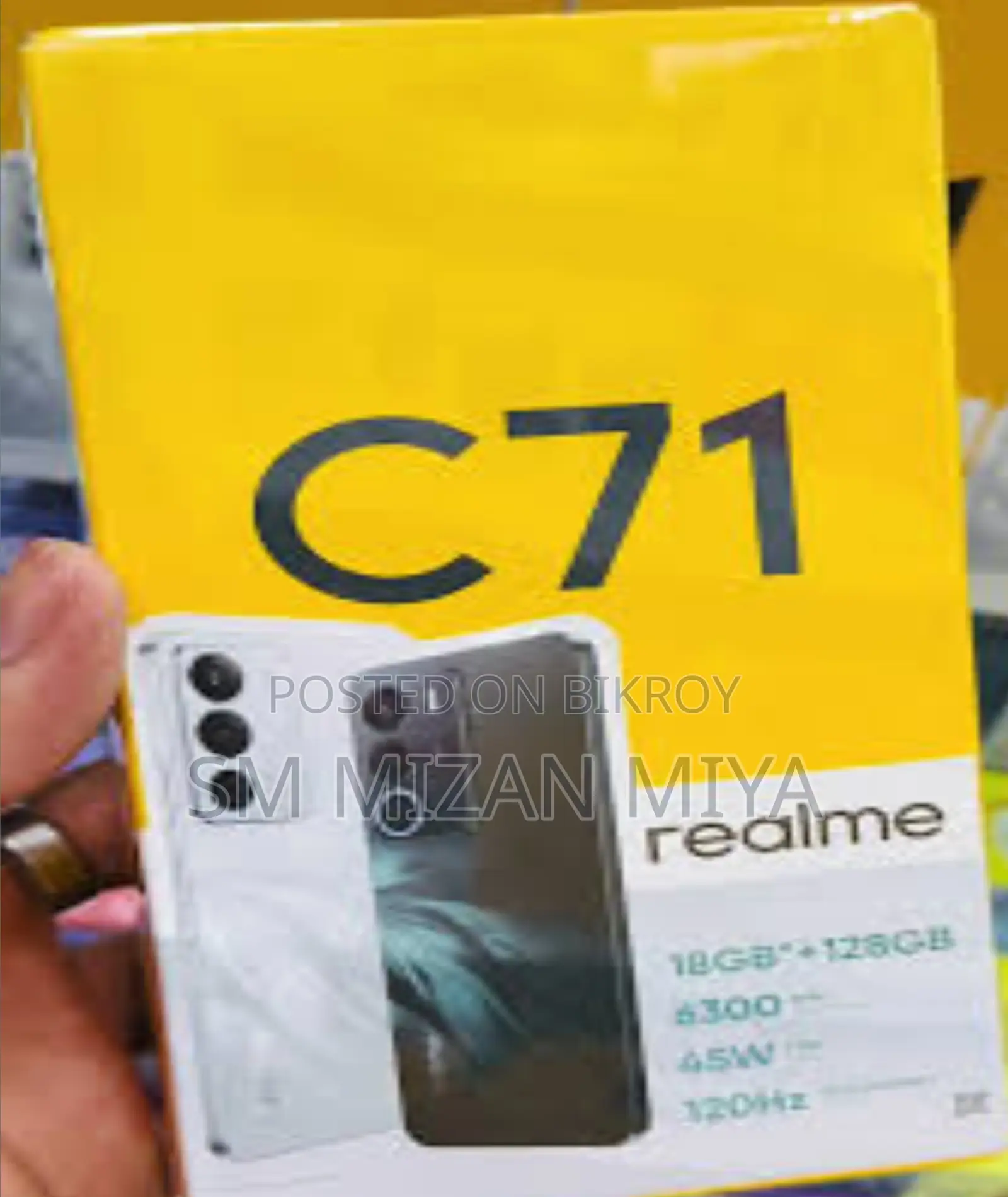 Realme C71 128 GB Black