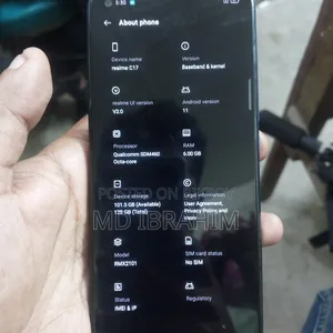 Realme C17 128 GB Blue