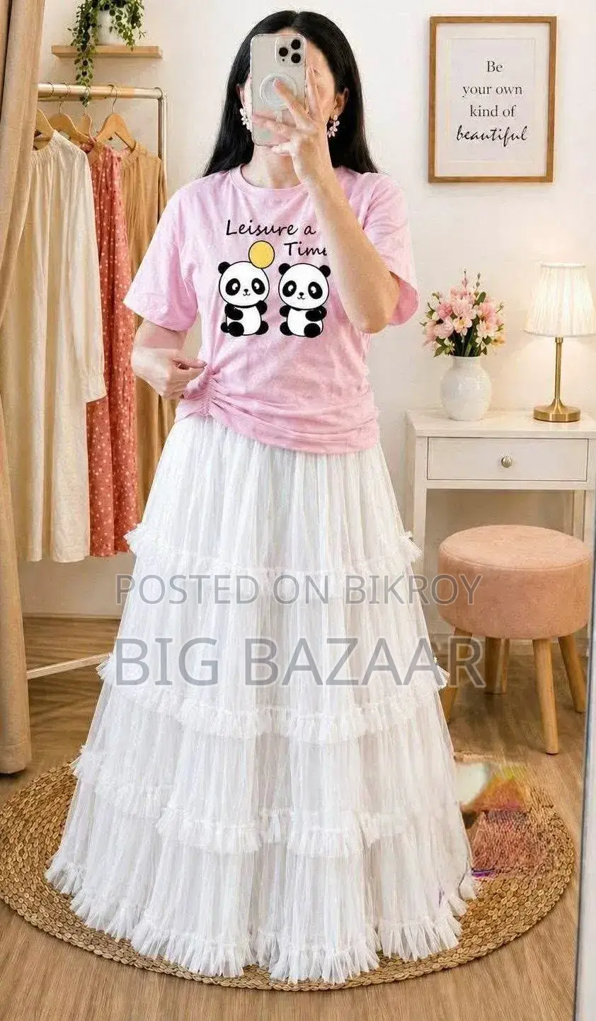 T-Shirt and Skirt Set