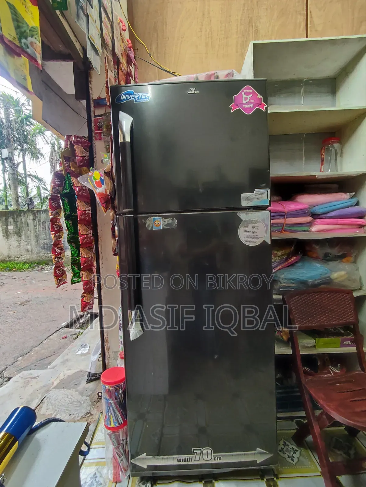 Walton Inverter Refrigerator (370 Ltr.)