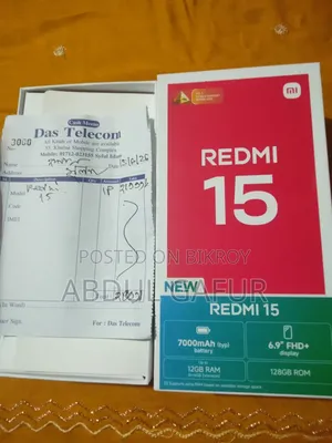 Xiaomi Redmi 15 128 GB Black