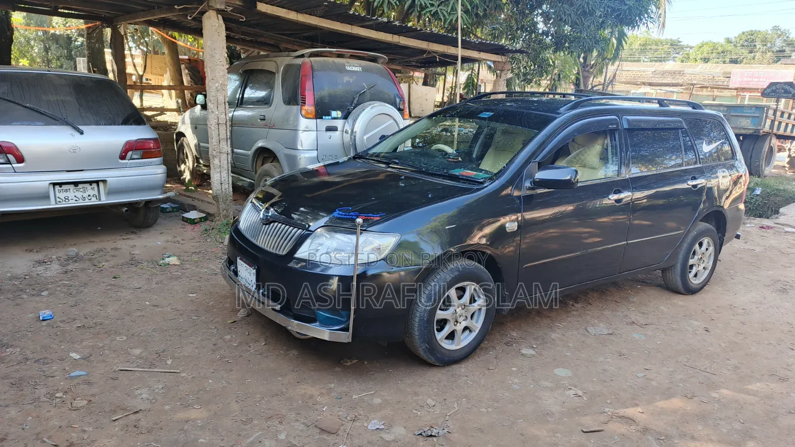 Toyota Corolla Fielder 2005 Black