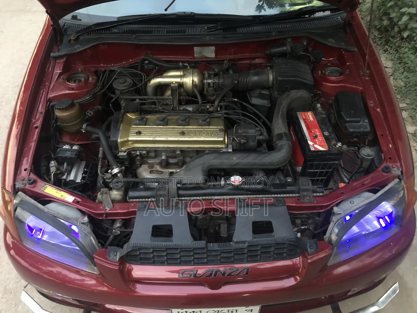 Toyota Starlet 1997 Maroon