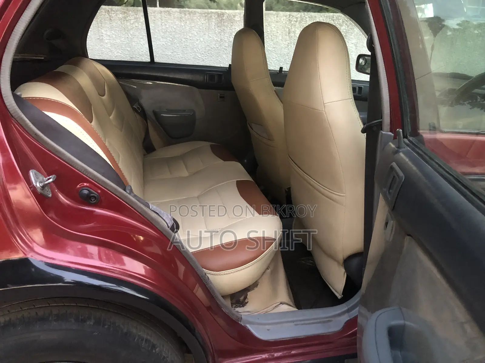 Toyota Starlet 1997 Maroon