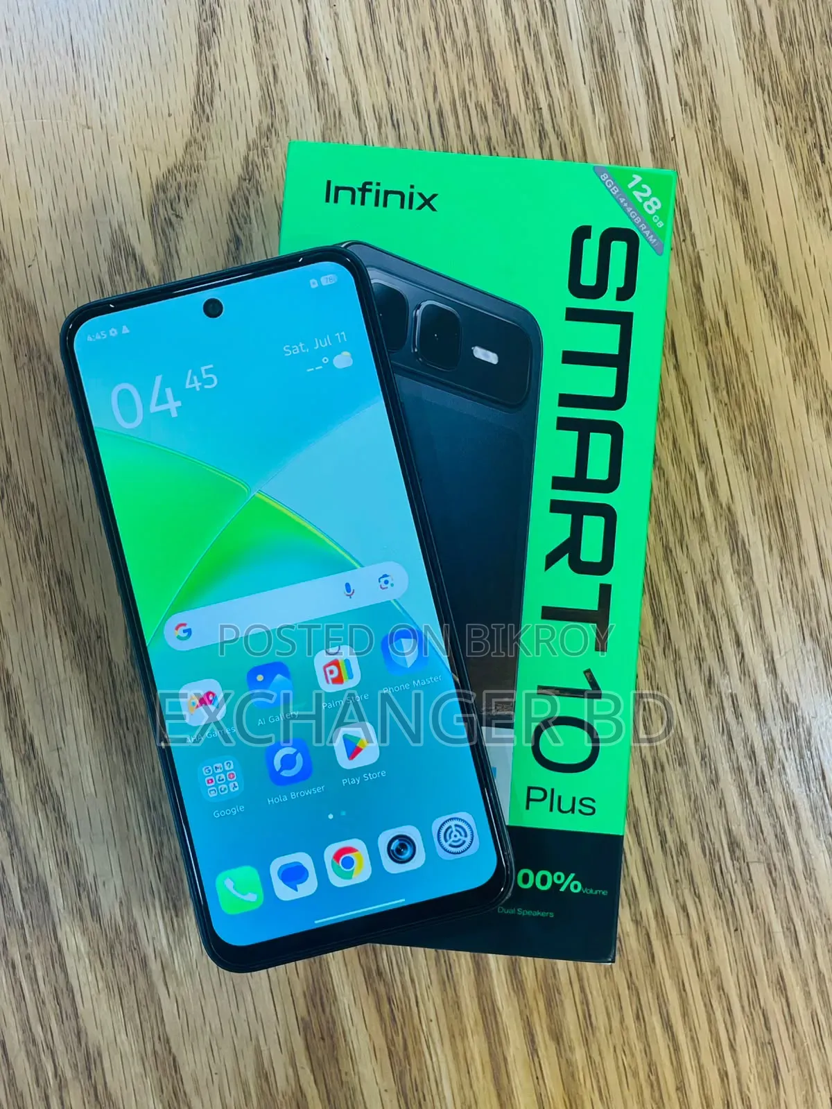 Infinix Smart 10 Plus 128 GB Black