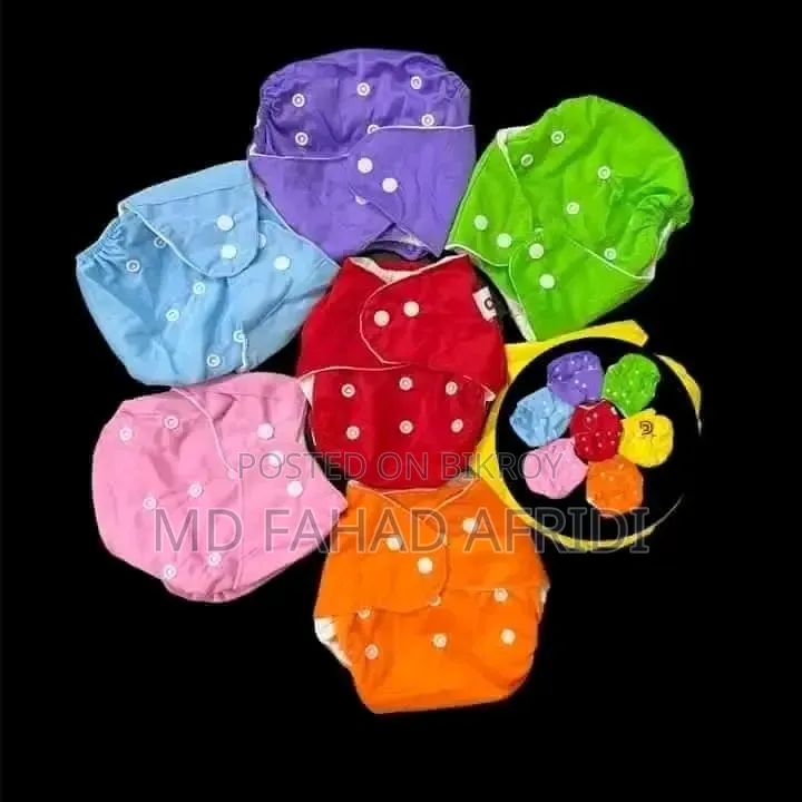 Adjustable and Washable Baby Cloth Diaper - Reusable