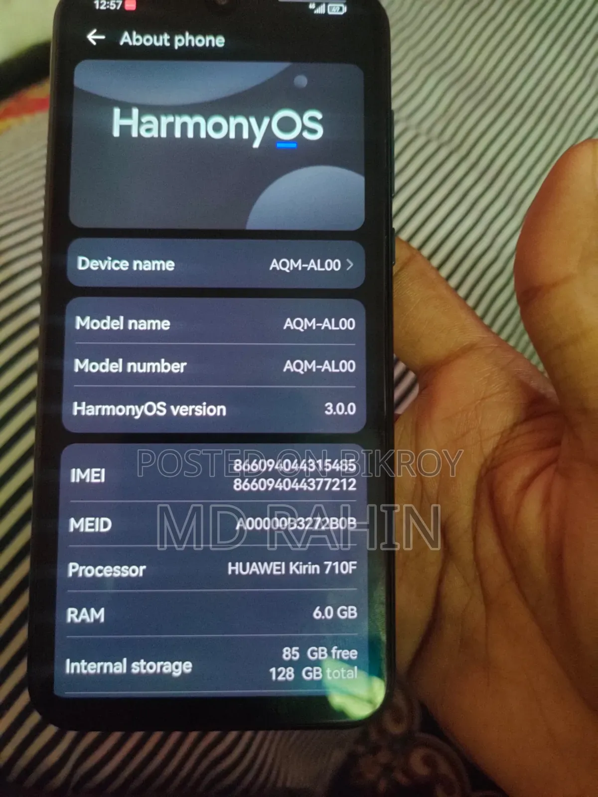 Huawei Y8p 128 GB Green