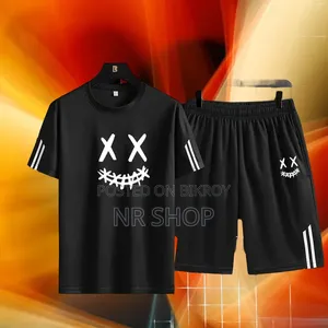 Mesh T-shirt and Short Pant Set Combo