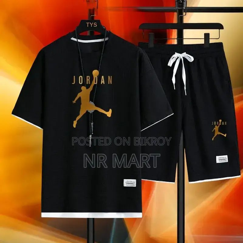 Mesh T-Shirt and Short Pant Set Combo