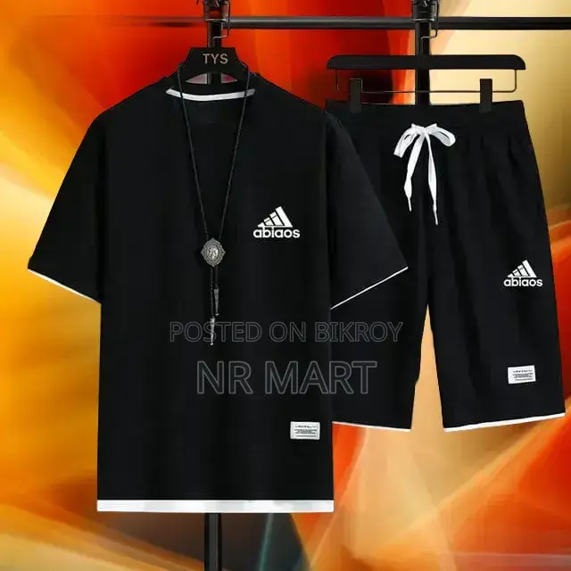 Mesh T-Shirt and Short Pant Set Combo