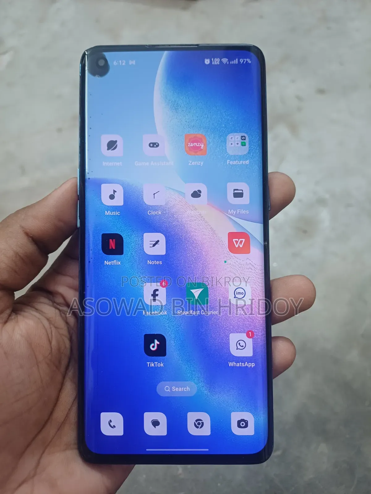 Oppo Reno5 Pro 5G 128 GB Blue