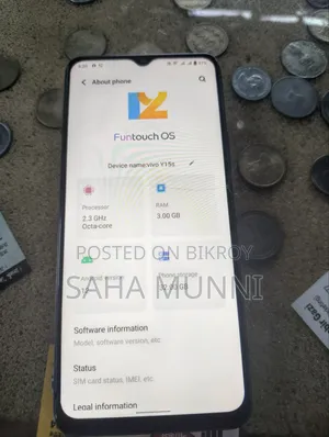 Vivo Y15S 32 GB Blue