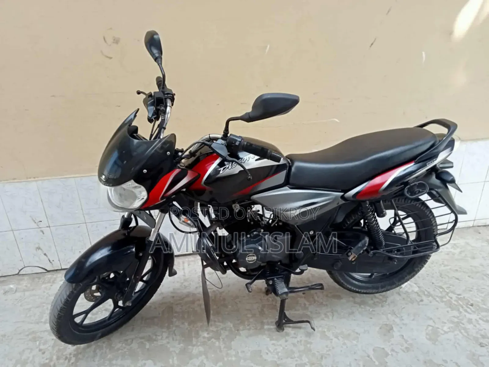 Bajaj Discover 110 2021 Black