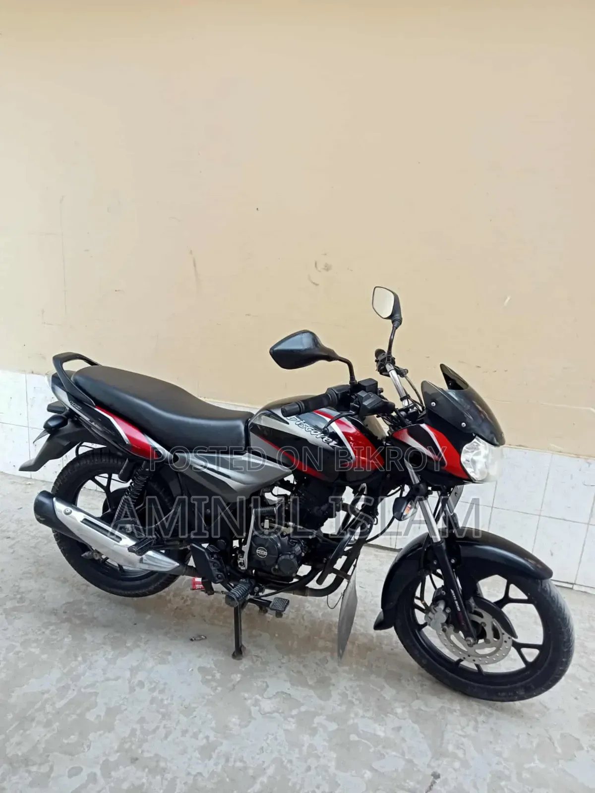 Bajaj Discover 110 2021 Black