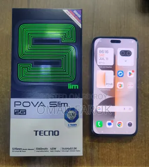 Tecno Spark Slim 256 GB Black