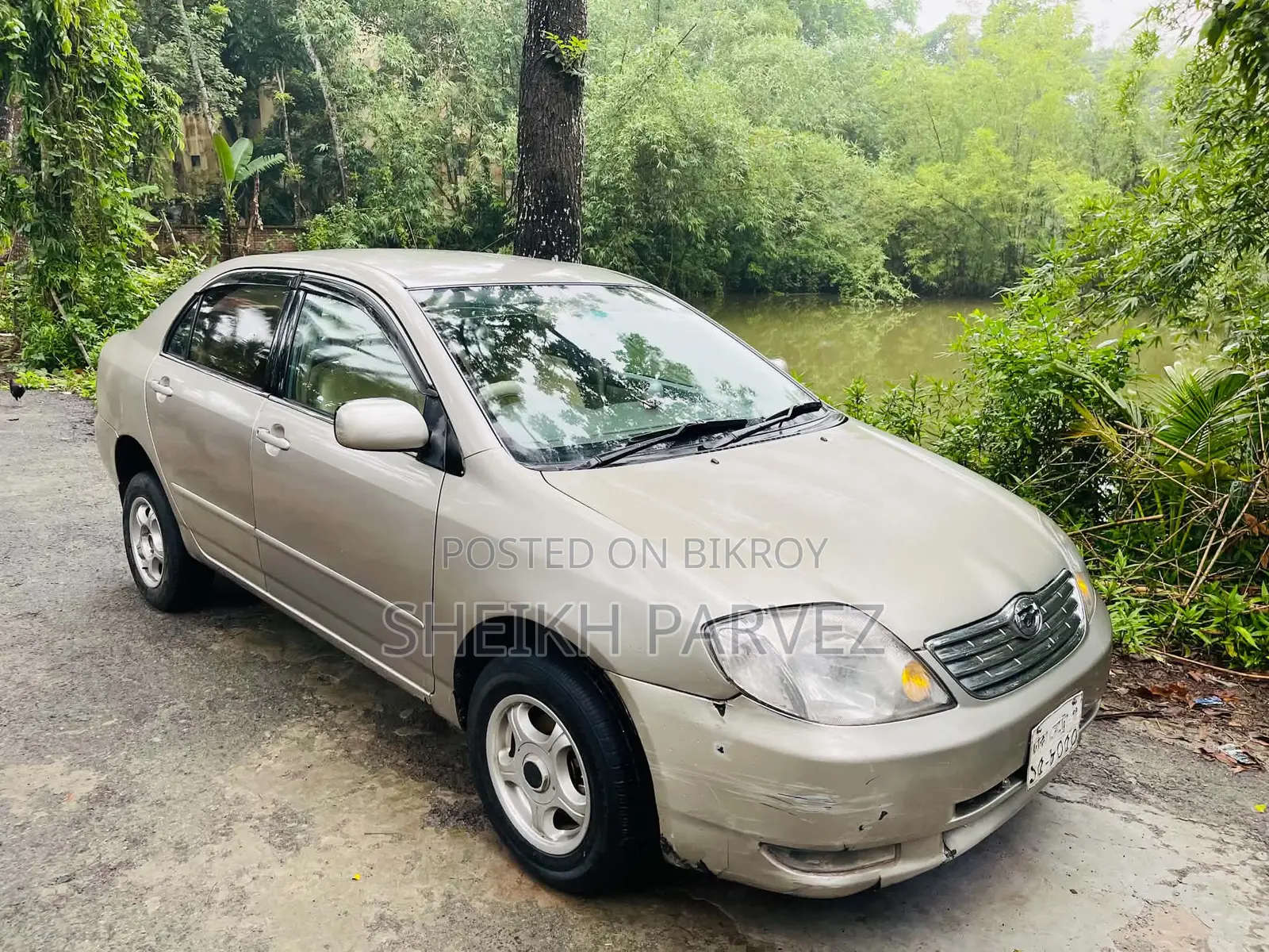 Toyota Corolla Sedan 2003 Gold