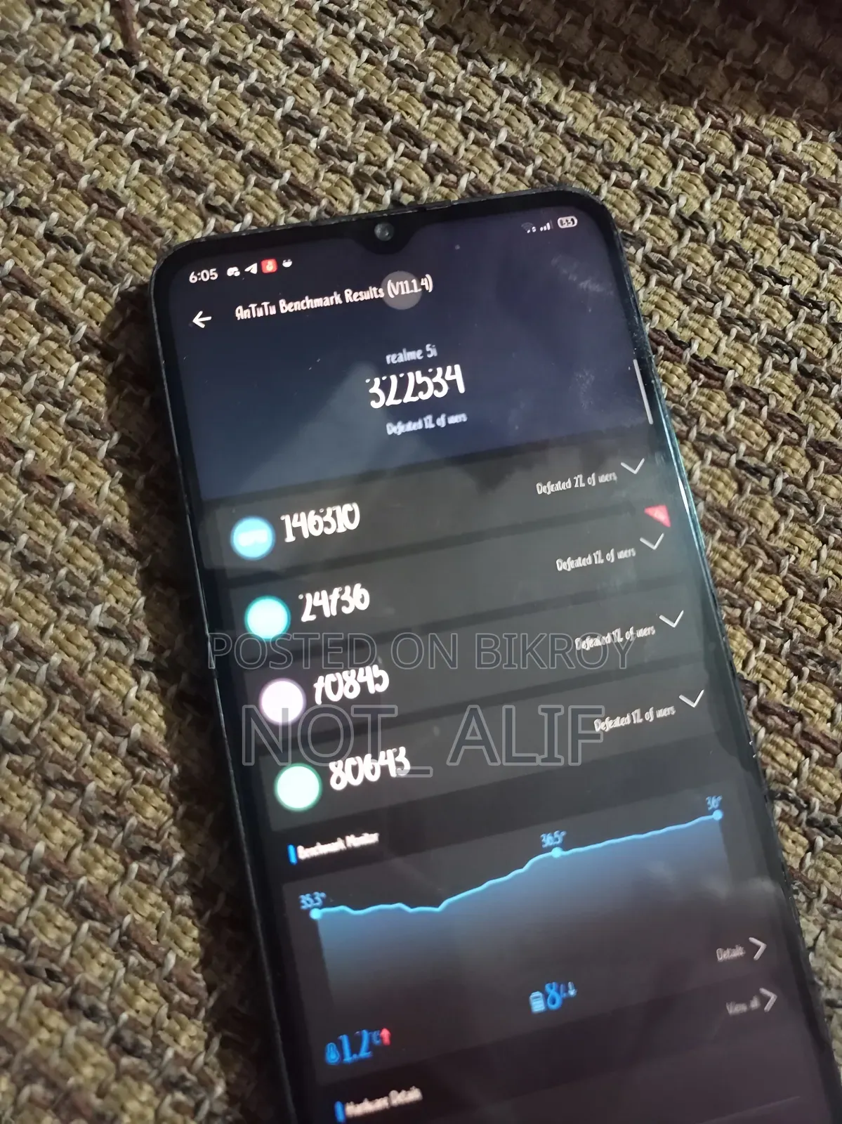 Realme 5i 64 GB Green