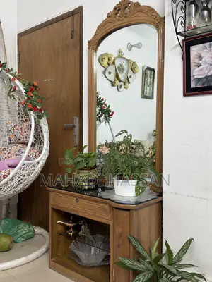 Teak wood dressing table.