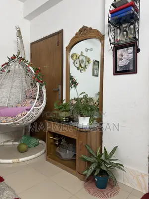 Teak wood dressing table.