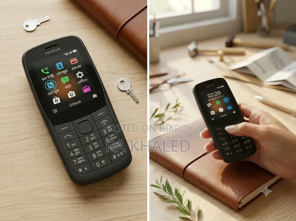 New Nokia 220 Black