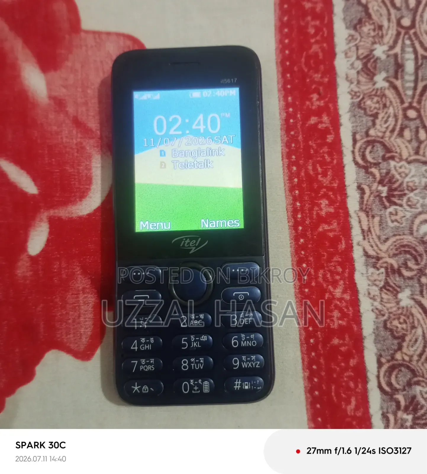 Itel IT5616 Blue