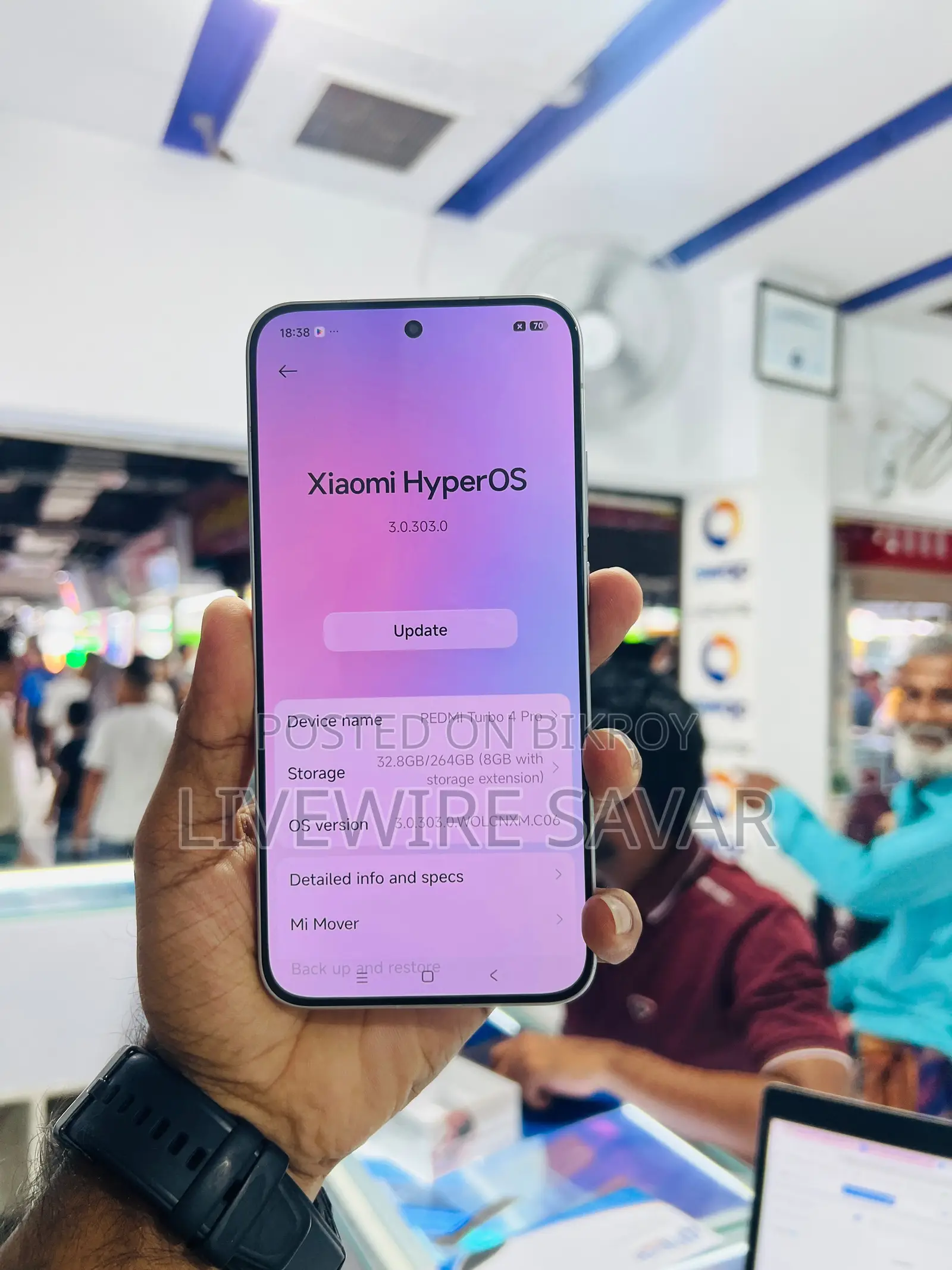 Xiaomi Redmi Turbo 4 Pro 256 GB White