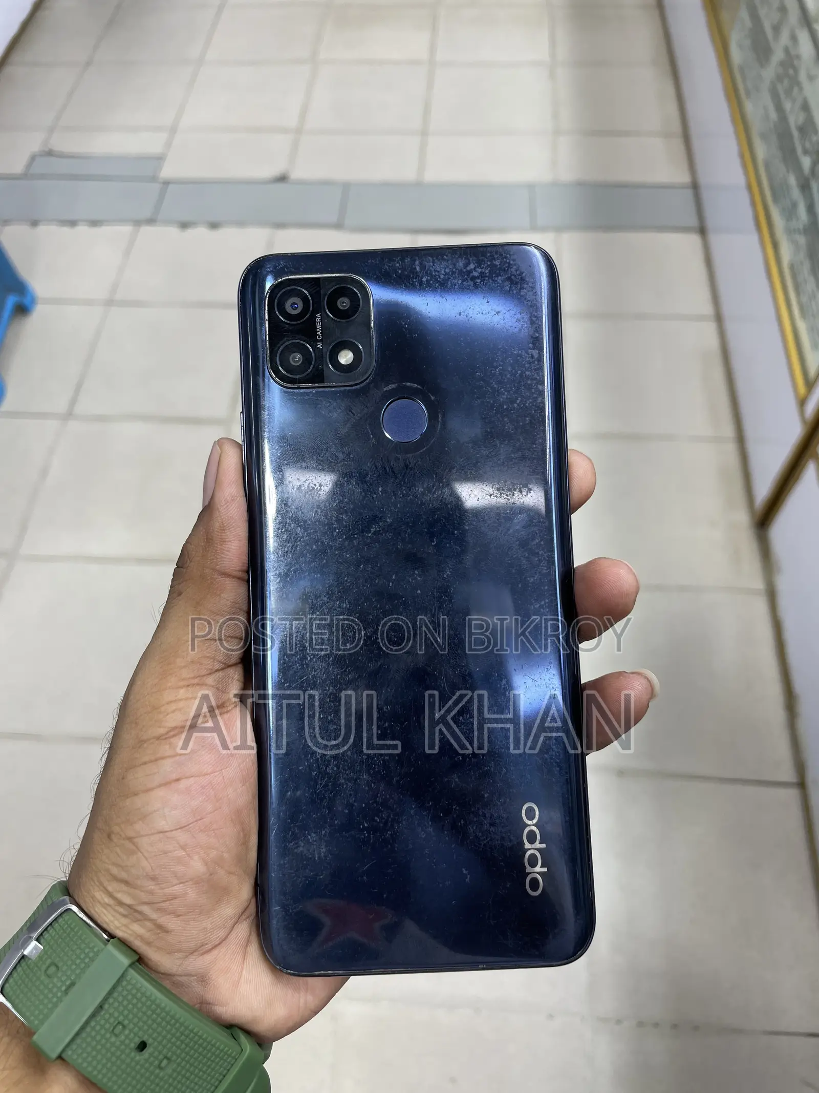 Oppo A15s 64 GB Black