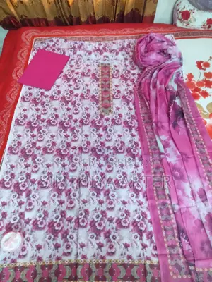 নতুন ডিজাইনের কটন আনস্টীচ থ্রি-পিস কালেকশন