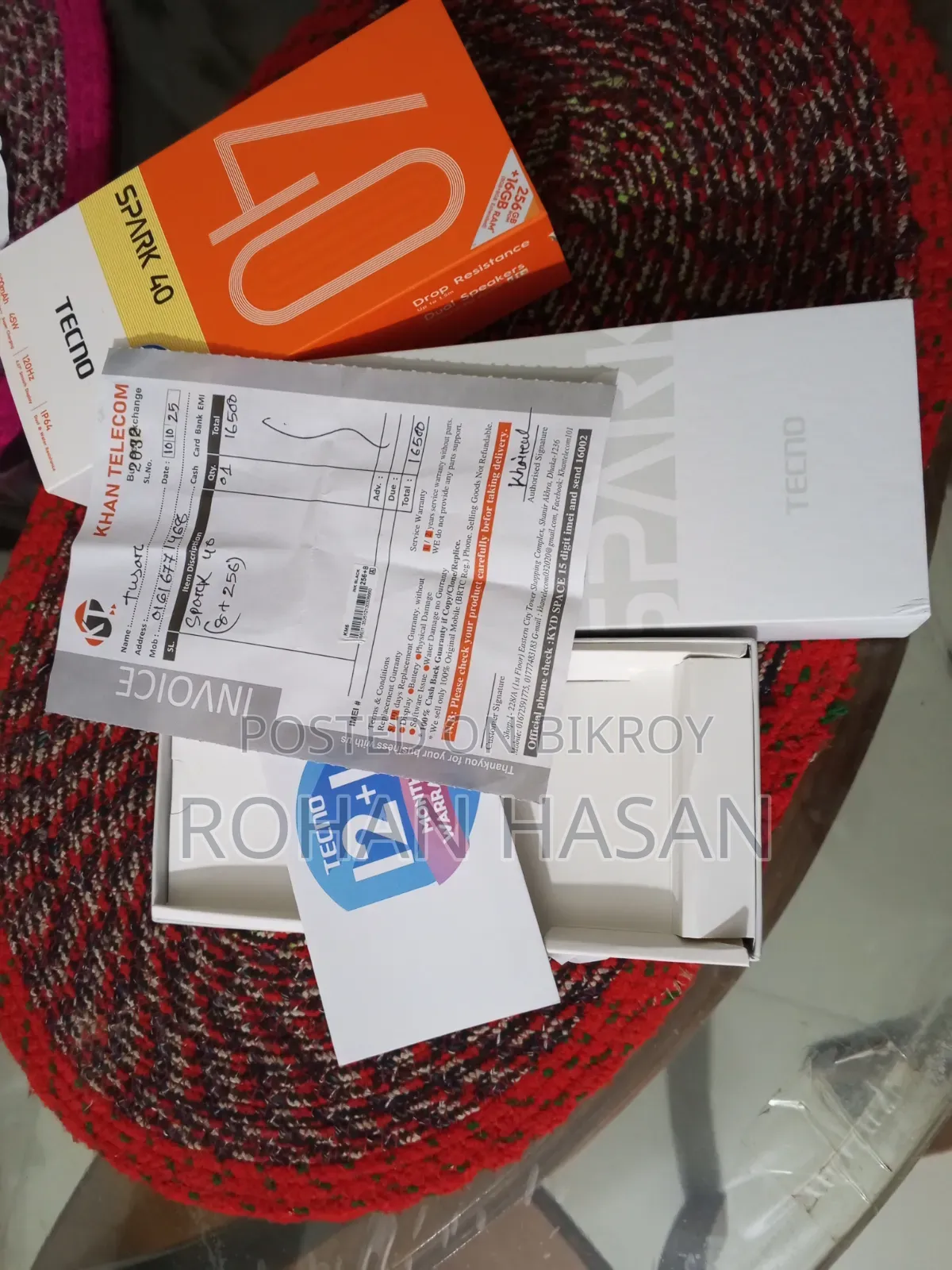 New Tecno Spark 40 256 GB Black