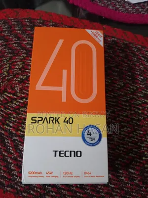 New Tecno Spark 40 256 GB Black