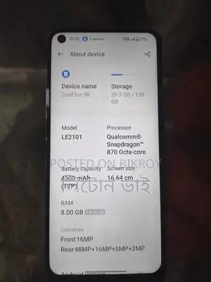 OnePlus 9R 128 GB