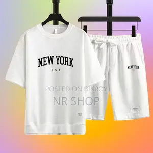  Premium Quality Summer Mash T-Shirt Short Pant Set 