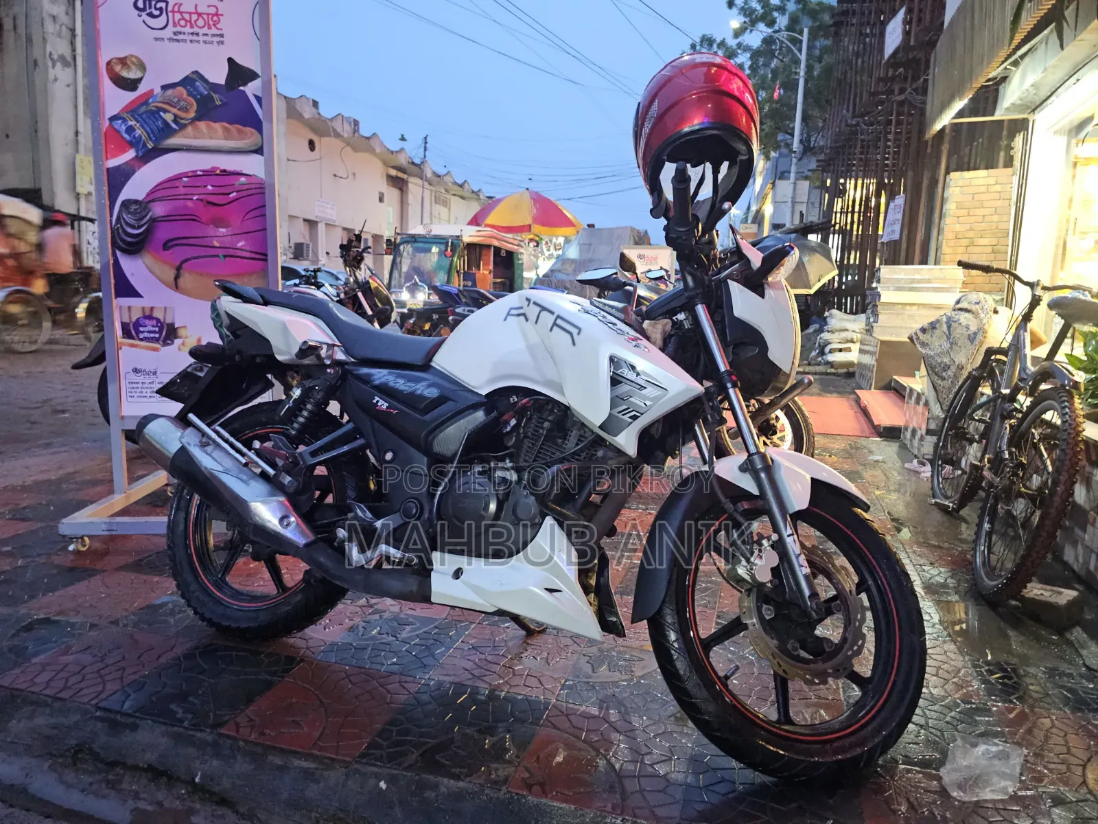 TVS Apache RTR 160 2V 2018 White