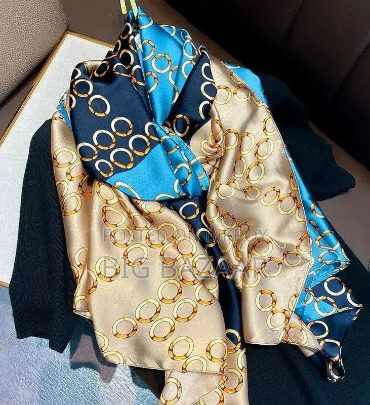 Premium Luxury Satin Silk Scarf