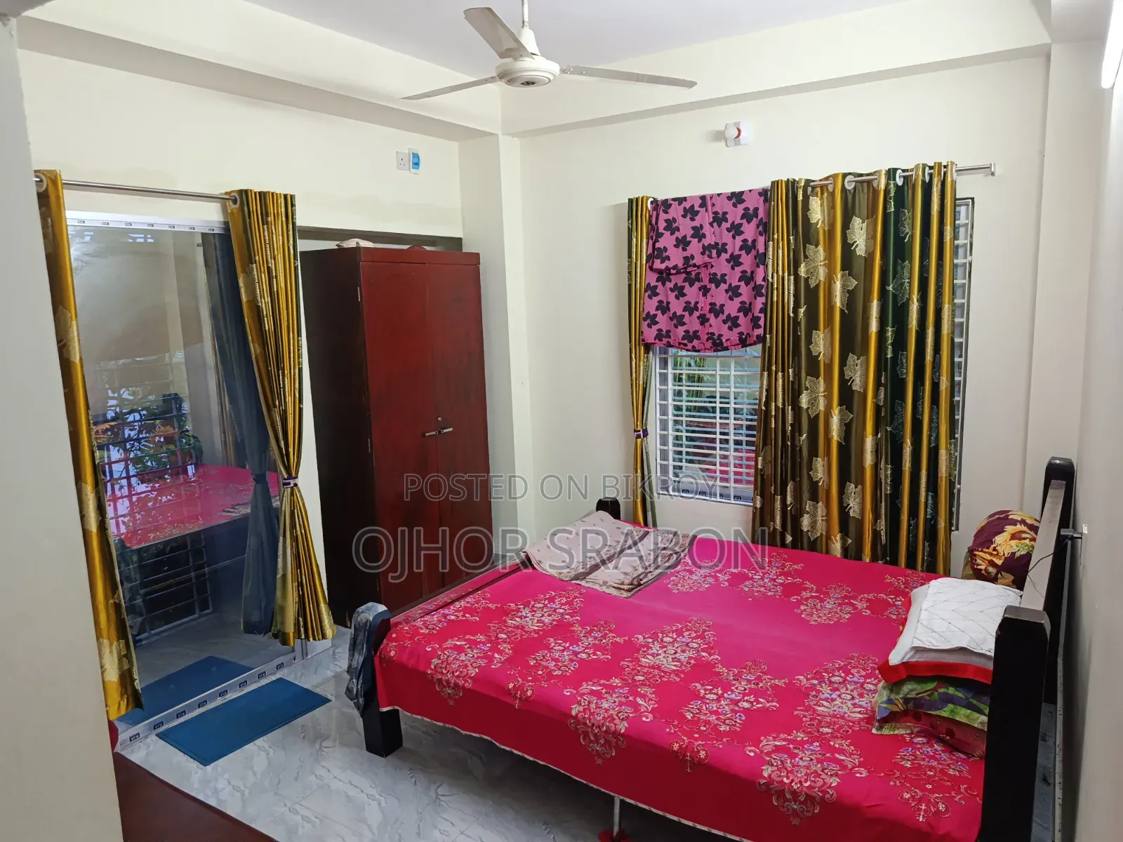 ৩ বেডরুমের বাড়ি ভালো, বাটিঘাটায় ভাড়ার জন্য