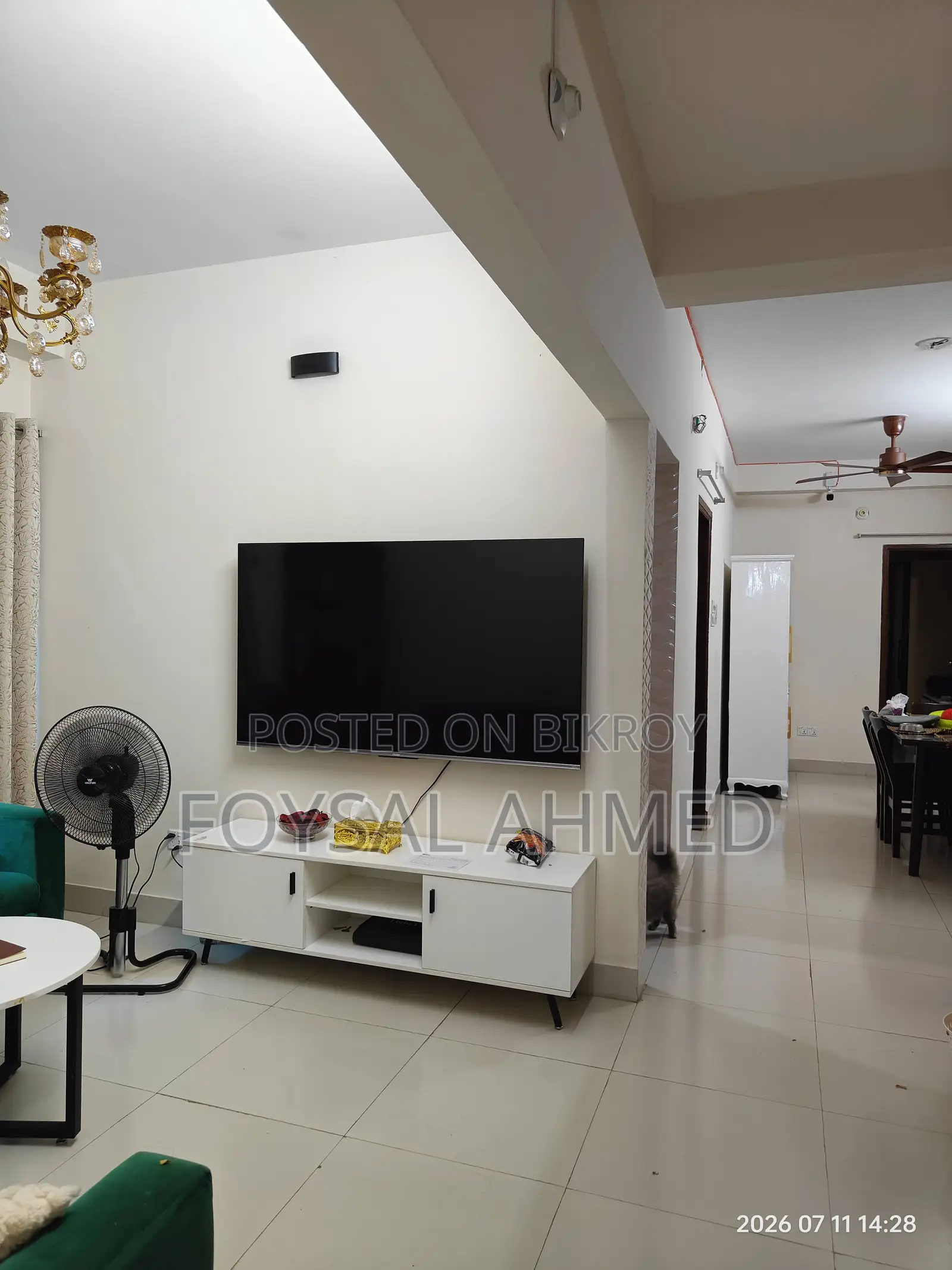 3-bedroom Apartment in Shanchita, Rampura for Rent