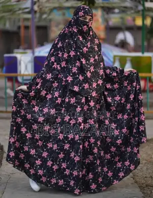 Long Prayer Khimar - Alex Print